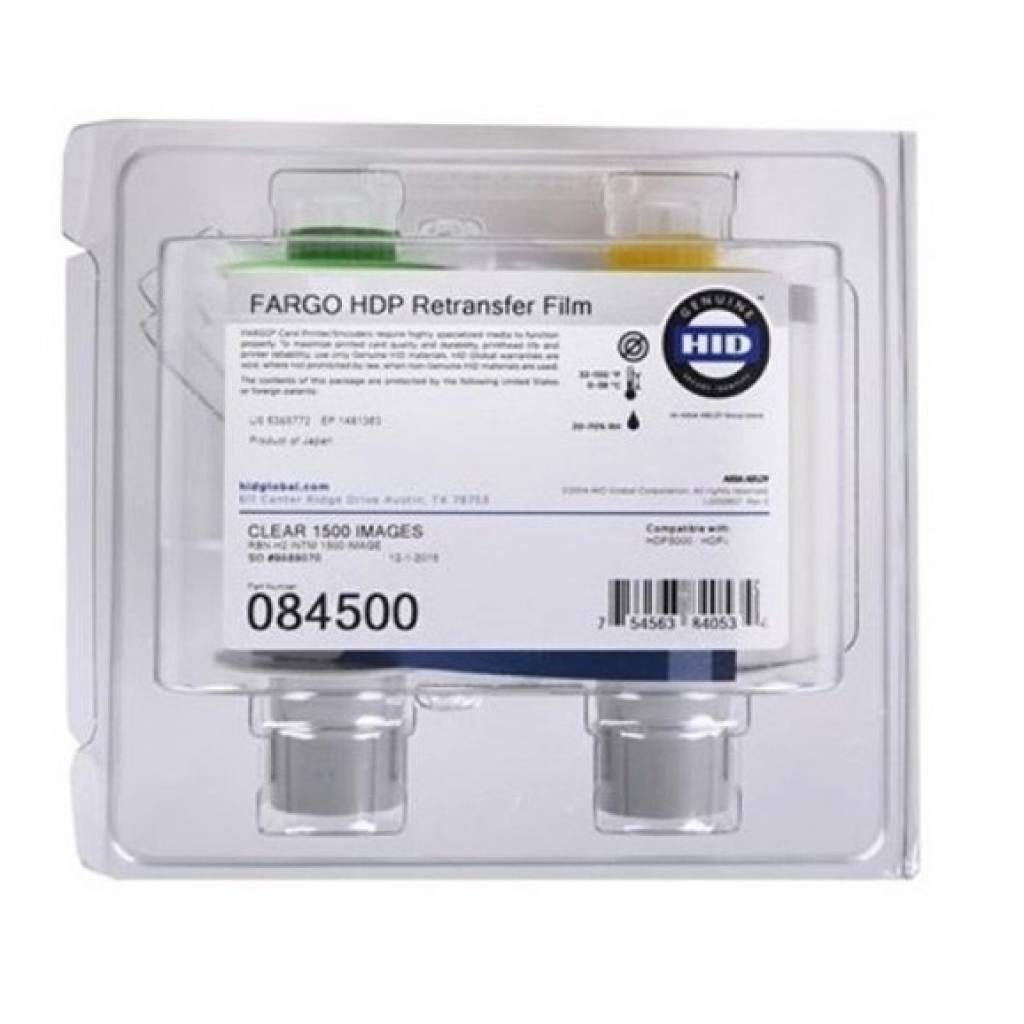 Fargo 84500 HDP Retransfer Film for HDP5000 and  HDP5000e Printers 1500 Images