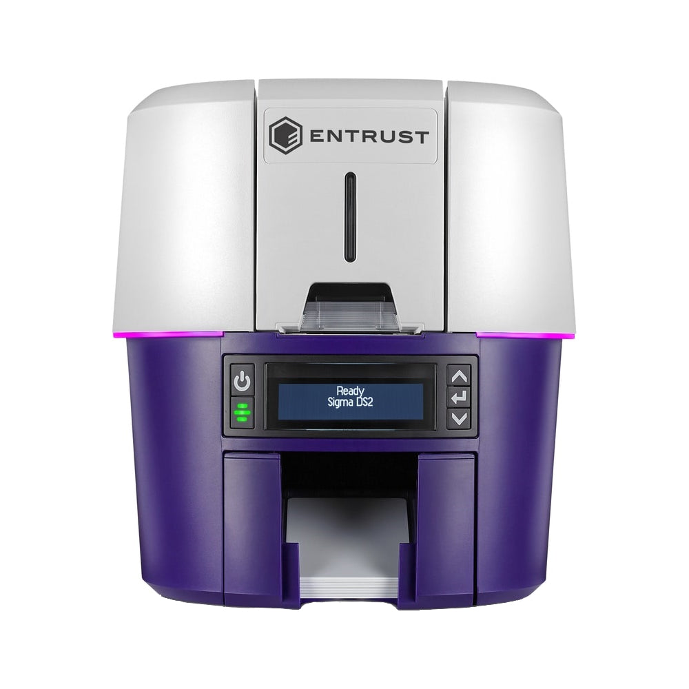 Entrust Datacard Sigma DS2 ID Card Printer 525301-003 with Instant ID Express edition software