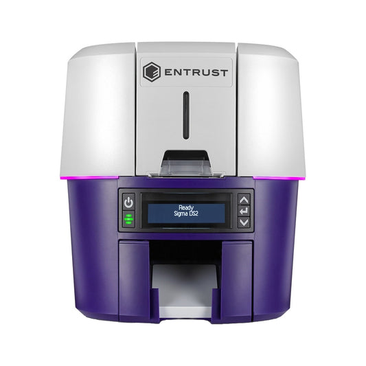 Entrust Datacard Sigma DS2 ID Card Printer 525301-003 with Instant ID Express edition software