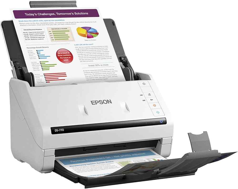 Epson WorkForce DS-770 Color Document Scanner