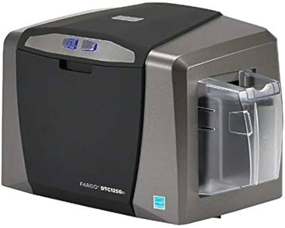 Fargo DTC1250e Single Sided ID Card Printer 50000