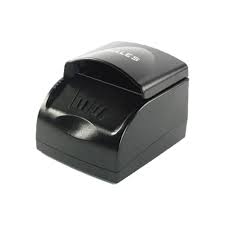 A black Thales Gemalto AT9000 MK2 passport and document reader with a removable cover.