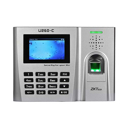 ZKTeco U260 Fingerprint Time Attendance Machine