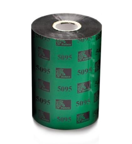 Zebra 5095 Performance Resin 220mm x 450m Ribbon 05095BK22045