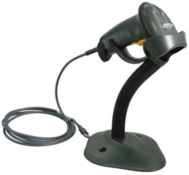 زيبرا BACODE SCANNER LS2208، 1D، SR، MULTI-IF، KIT (USB)، أنثراسايت LS2208-SR20007R-UR