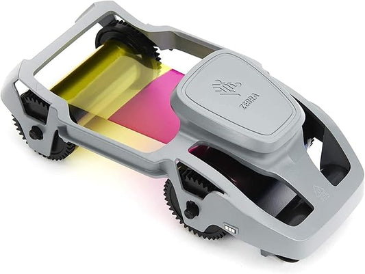 Zebra Card Supplies  Color YMCKO Ribbon for ZC100/ZC300  200 Images 800300-250EM 