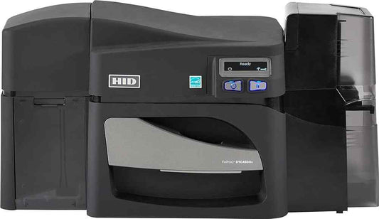 Fargo DTC4500e Single-Sided ID Card Printer 55000