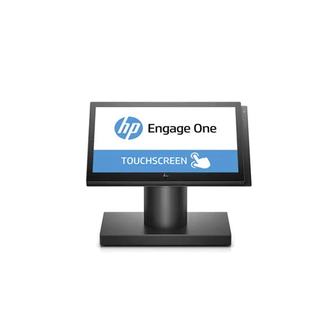 HP Engage One touchscreen monitor on a white background