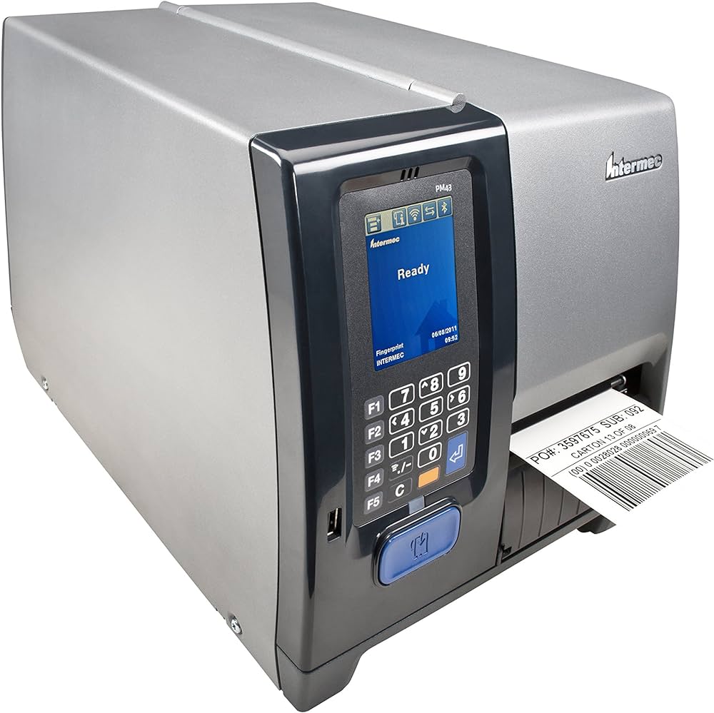 Honeywell PM43 Barcode Printer (203 dpi, Ethernet) PM43A11000040202