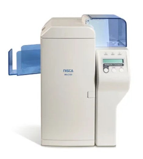Nisca PR-C151 High-Speed Smart Dual-Sided ID Card Printer (300dpi, Edge-to-Edge)