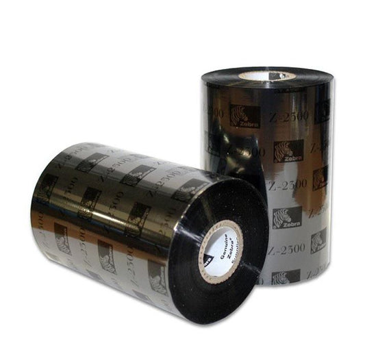 ZEBRA 2300 European Wax 60mm x 450m Thermal Transfer Ribbon 02300BK06045