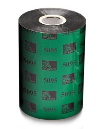 Zebra 84mmx74m 5095 High Performance Resin Ribbon 05095GS08407