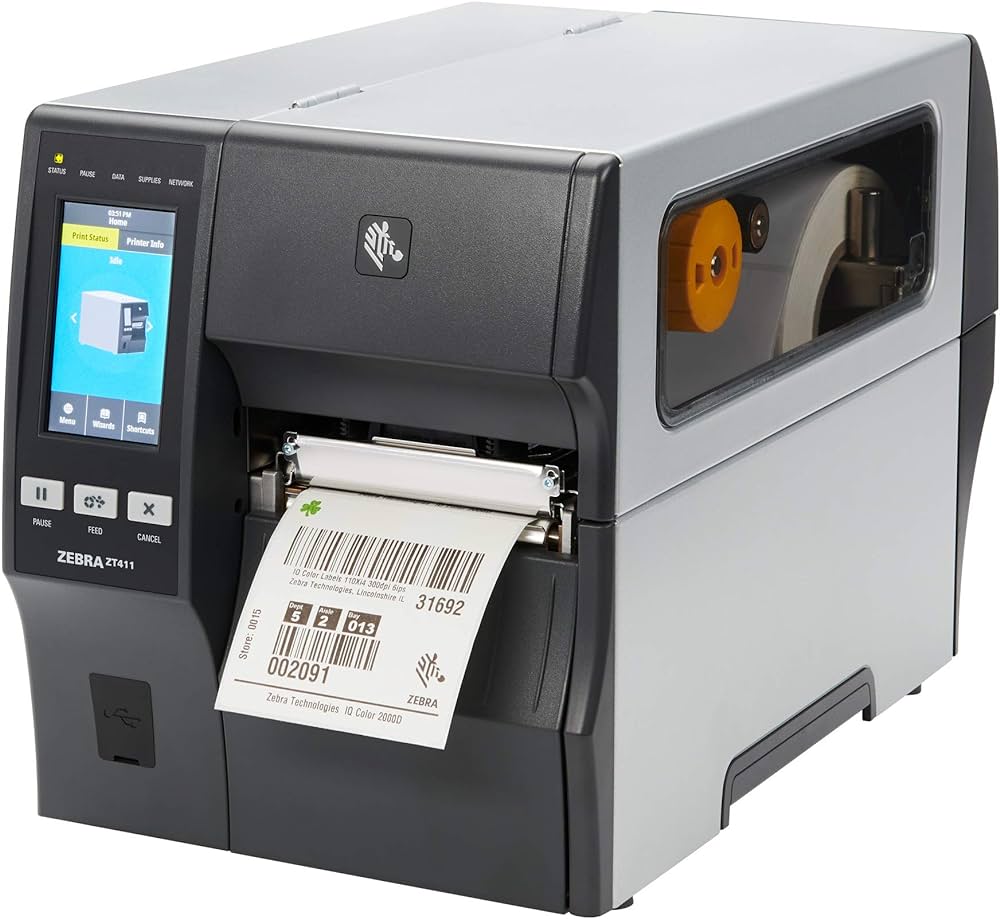 Zebra ZT411 Industrial Barcode Printer ZT41143-T0E0000Z