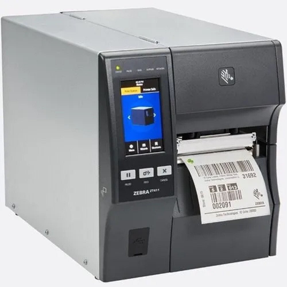 Zebra ZT421 Industrial Barcode Printer (6-Inch, 300 dpi) ZT42163-T0E0000Z