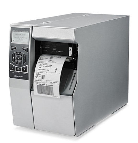 Zebra ZT510 industrial label printer front view